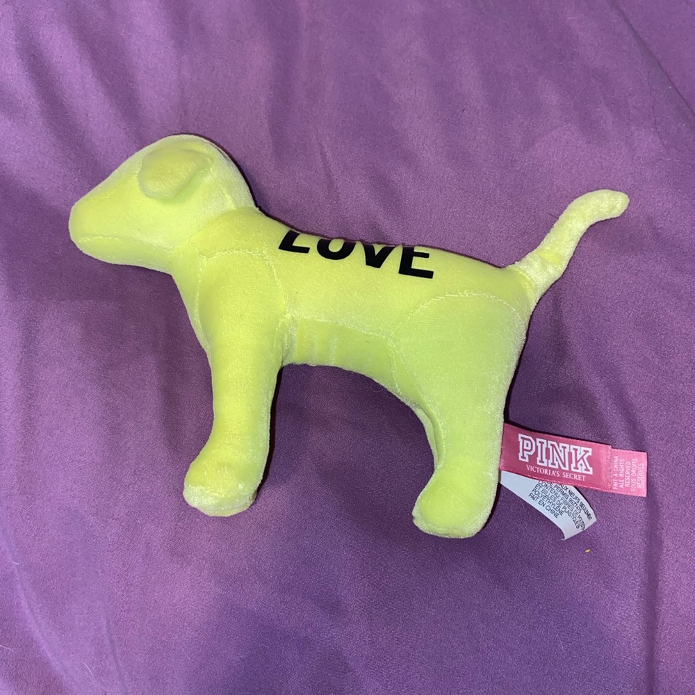 VS PINK plush dog velvet